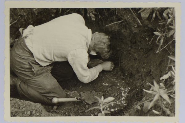 Curt Arpe a réalisé ses fouilles durant l'été 1940.