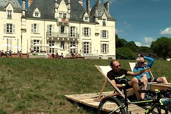 Le Voyage à Nantes s'exporte dans le vignoble, comme ici au château de la Frémoire