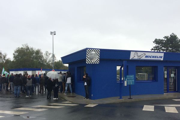 L'usine Michelin de la Roche-sur-Yon, le 10 octobre 2019