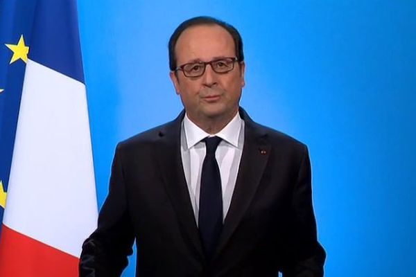 François Hollande a fait son annonce à l'Elysée