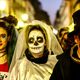 La "zombie walk" du 31 octobre à Annecy, en 2016.