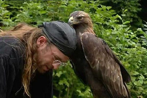 Le spectacle fait revivre le passée fauconnier de cette région de Corrèze. 