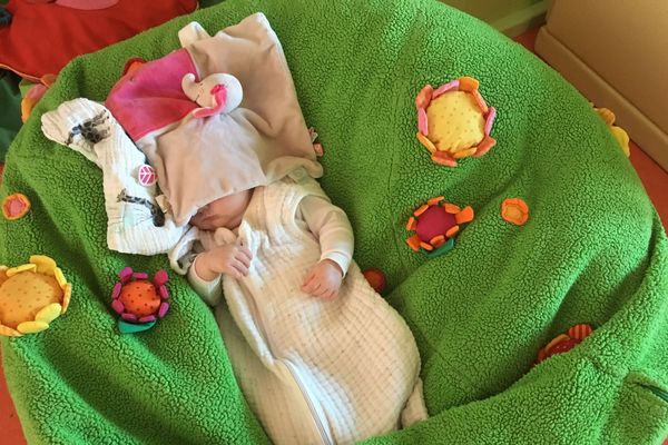 La ville d'Aurillac chouchoute ses tout petits, comme ici au Jardin de Jean-Baptiste, une crèche innovante