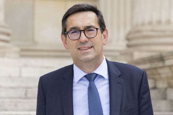 Lionel Vuibert, en juin 2022, à l'Assemblée nationale. (archives)