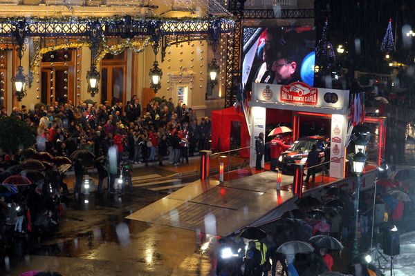 La cérémonie d'ouverture du Rallye s'est déroulée hier soir à Monaco