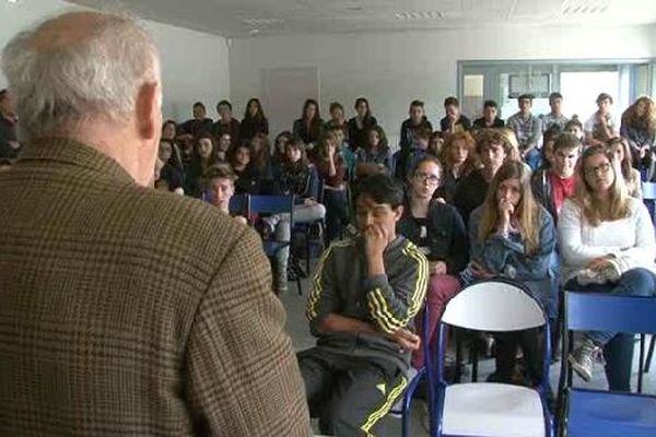 Les collégiens ont rencontré d'anciens résistants