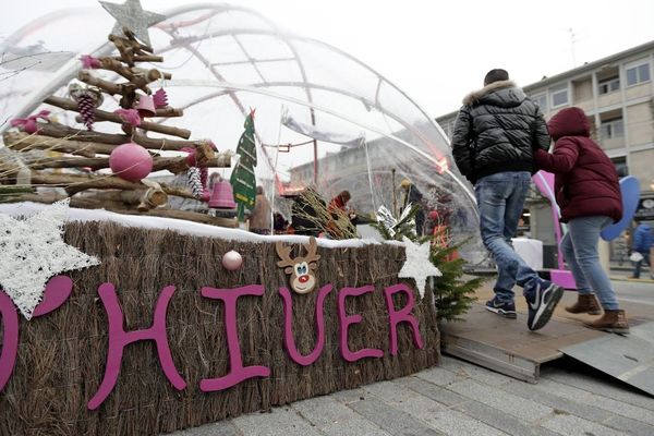 Un marché de Noël à Douai.