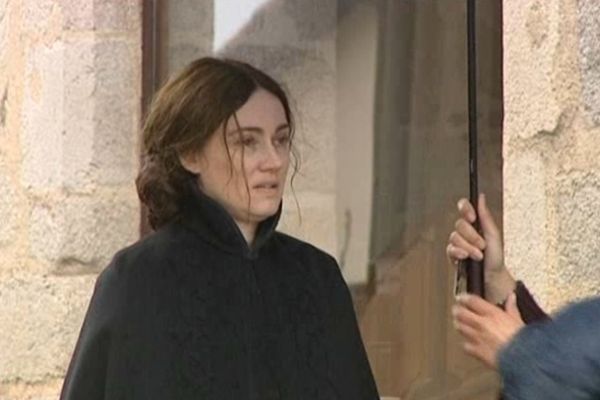 La comédienne Marine Delterme (ici à Limoges) interprète la peintre Berthe Morisot dans un film qui sera diffusé sur France 3 le samedi 16 février à 20h45 (Archives)