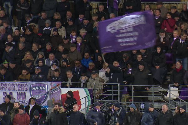 Les supporters du SA XV 