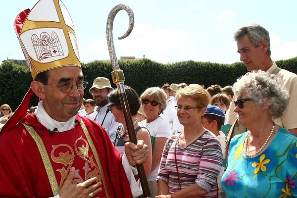 Mgr Alain Castet lors de son ordination, le 28 juin 2008 à Luçon en Vendée