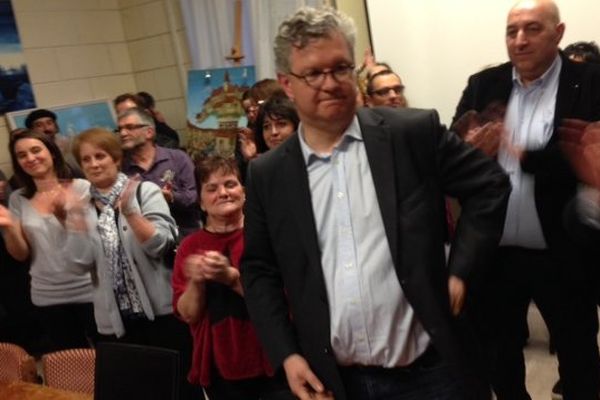 Xavier Argenton, vainqueur des municipales 2014 à Parthenay