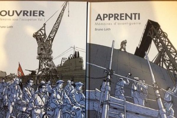 Les albums de Bruno Loth à la base de l'exposition présentée à Poitiers