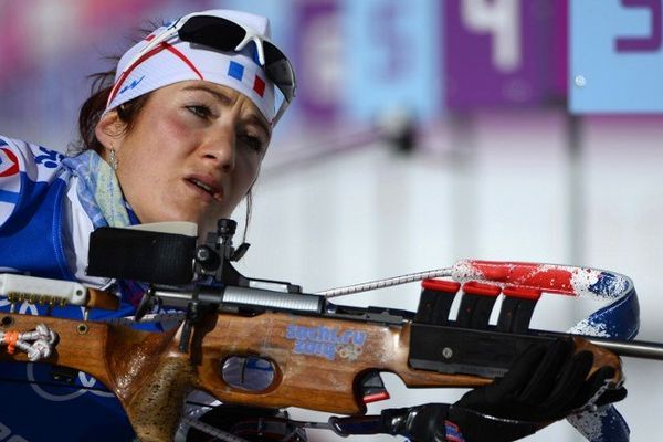 Marie-Laure Brunet à Sotchi.