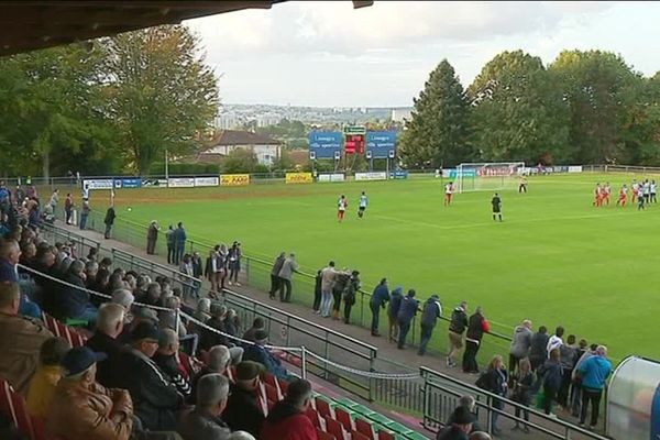 Saint-Lazare à Limoges, samedi 30 septembre 2017. Un nouveau match nul face à Trélissac.