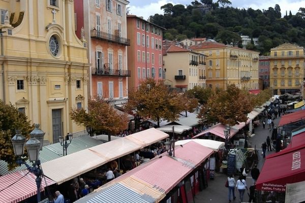 Cours Saleya à Nice