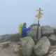 Frédéric Parise, dans le brouillard corse.