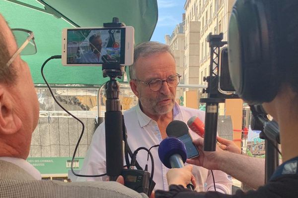 Etienne Blanc, le candidat LR à la mairie de Lyon en 2020