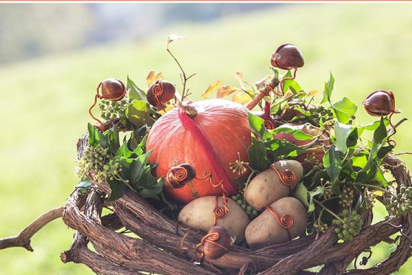 Le bouquet potimarron plébiscité par les amateurs de bouquets comestibles !