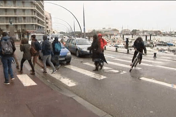 A cherbourg, déjà 3 accidents depuis début janvier au niveau de ce passage piéton