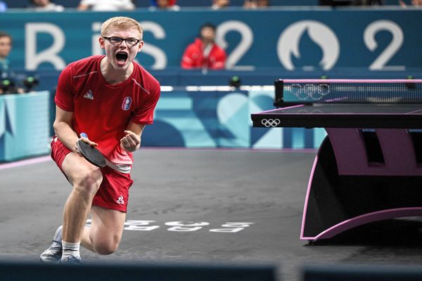 Tennis de table : Félix Lebrun qualifié pour les demi-finales du simple hommes - 1er août 2024.