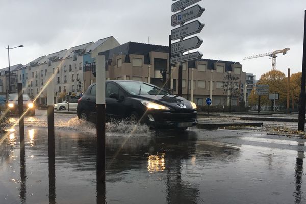 26 mm d'eau tombés en 24 heures sur Nantes