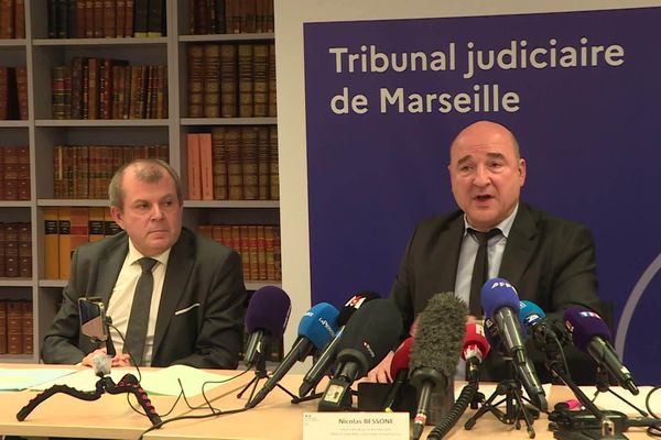 Nicolas Bessone, Procureur de la République de Marseille, s'exprime notamment sur l'affaire SCH le 7 décembre 2024.