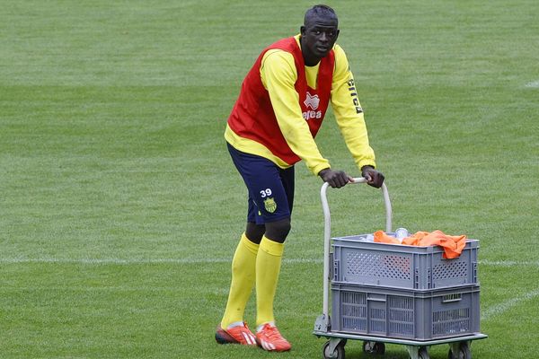 Photo officielle du groupe pro du Football club de Nantes, Abdoulaye Touré, le 17 septembre 2013