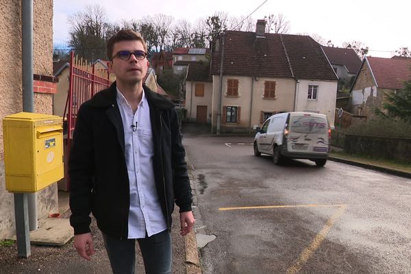 Dylan Demarche, nouveau maire de Vellexon en Haute-Saône