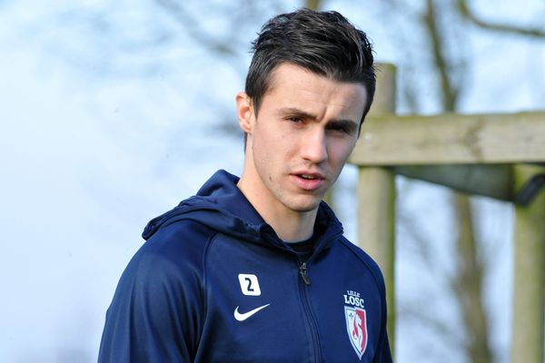 Sébastien Corchia à l'entraînement, au Domaine de Luchin