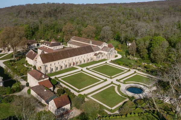 L'abbaye de Fontenay est un site emblématique du patrimoine bourguignon.