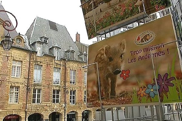 La célèbre place Ducale, symbole de Charleville-Mézières.