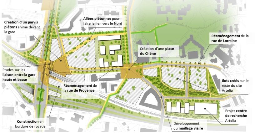 Grenoble : L'article Pour Tout Comprendre à Grandalpe, Le Projet Urbain ...