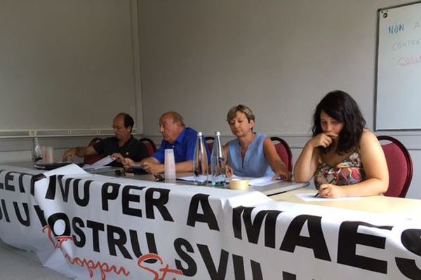 Le collectif Per a maestria di u nostru sviluppu (dont certains membres sont militants et responsables de Core in fronte), tenait une conférence de presse samedi sur la commune de Lucciana. 