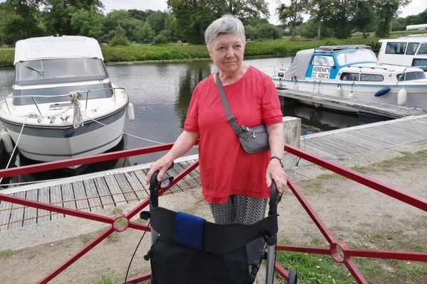 Tatie Michèle se lancera le 13 septembre prochain pour la 2ème étape étape de sa marche le long du canal de Nantes à Brest.