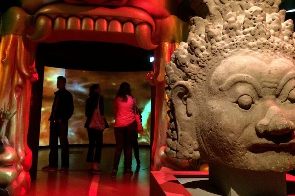 L'exposition "Enfers et fantômes d’Asie" au musée du Quai Branly-Jacques Chirac.