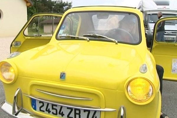 La Vespa 400 a pris la route mardi 4 juin depuis la Haute-Savoie.