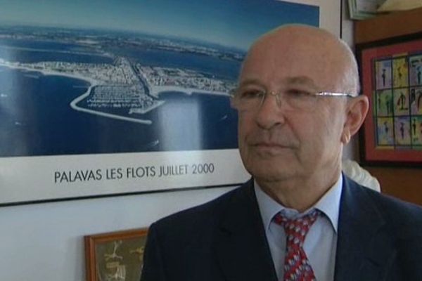 Christian Jeanjean, actuel maire contesté de Palavas-les-Flots - Juin 2014