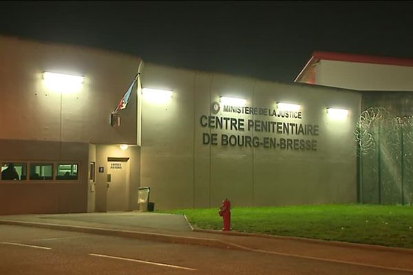 Centre pénitentiaire de Bourg-en-Bresse (Ain).