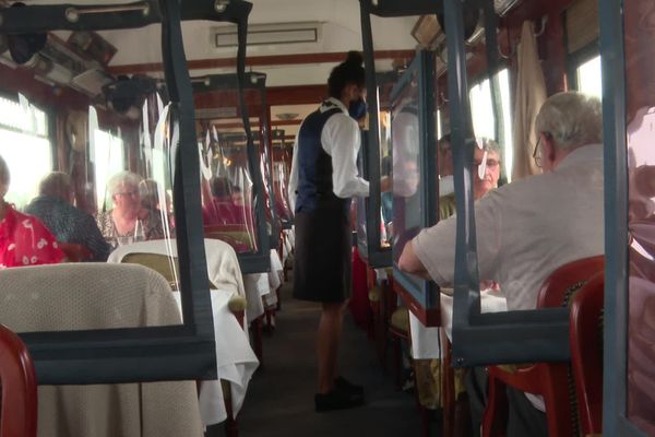 Le train restaurant de Vendée en 2021