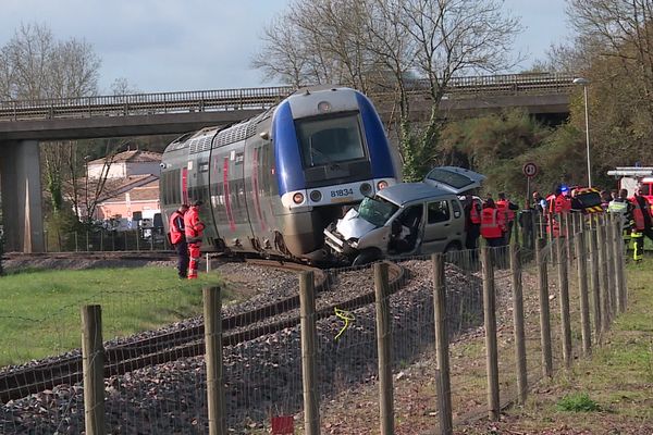 La collision s'est produite en fin de matinée