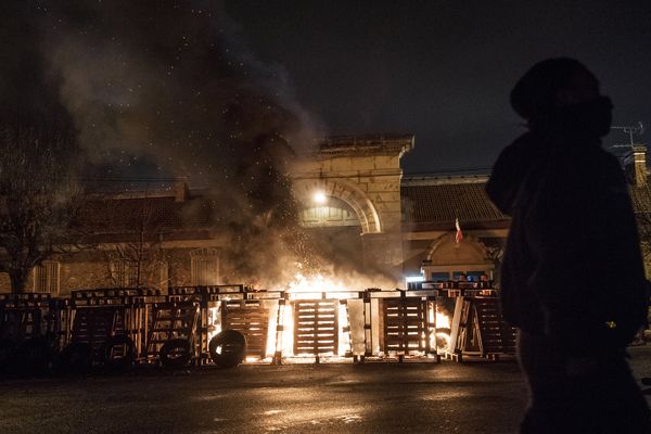 La prison de Fresnes, dans le Val-de-Marne, le 24 janvier 2018.