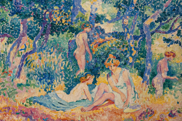 Détail, Le Bois, 1906-1907 © Collection Musée de l’Annonciade, Saint-Tropez