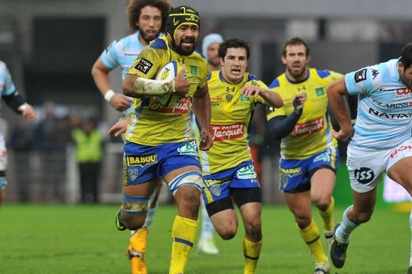 Fritz Lee s'est engagé avec l'ASM jusqu'en 2017. (Photo : Clermont/Racing Metro 92, le 23 novembre 2013)