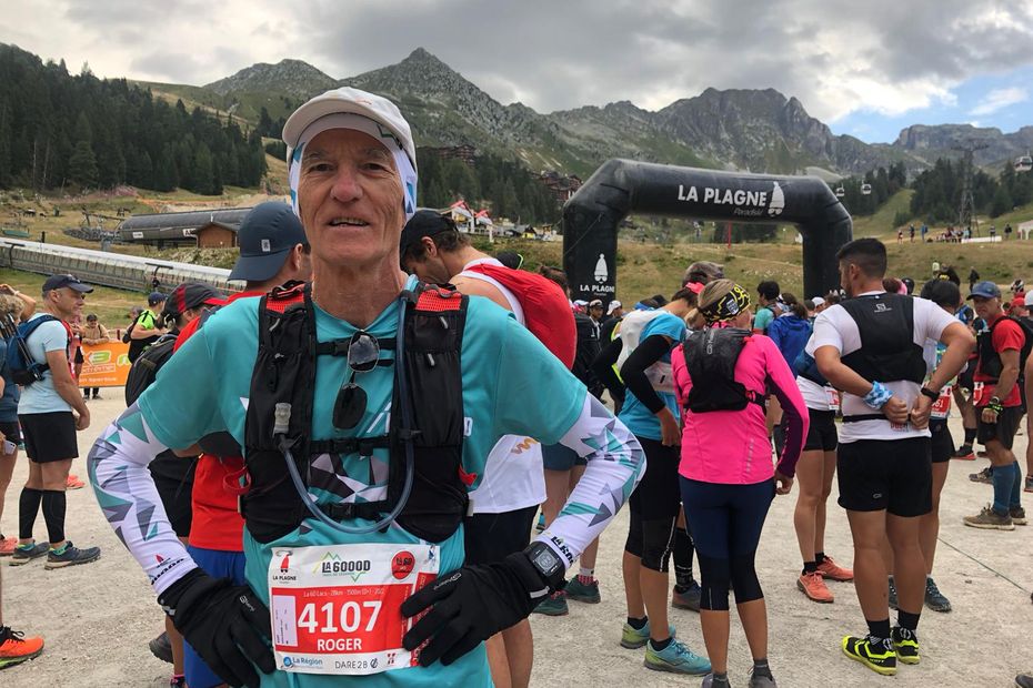 Roger Guillaumin, 66 years old, 250 trails and 312 marathons on the clock