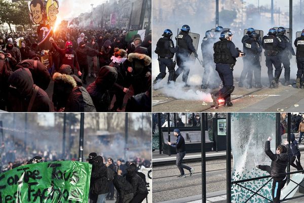 Les heurts et dégradations hier à Nantes