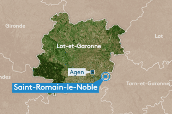 L'accident s'est produit à Saint-Romain-le-Noble, au sud-est d'Agen. 