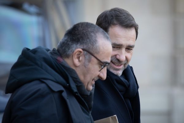 Laurent Nunez et Christophe Castaner, ministre de l'Intérieur