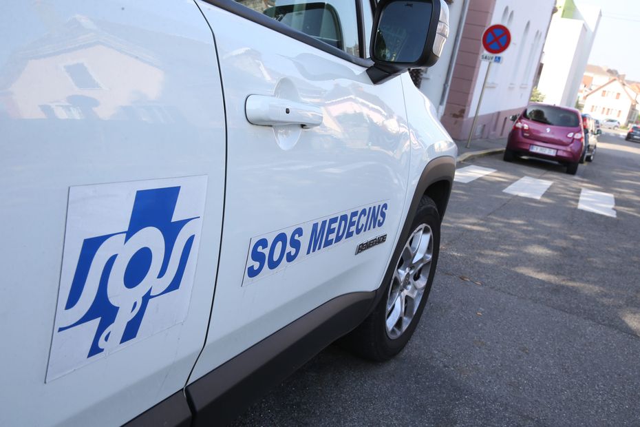 the repercussions of the SOS Médecins strike on the functioning of the police