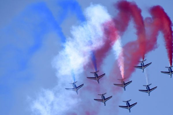 La patrouille de France pour la quatrième fois à Pornic