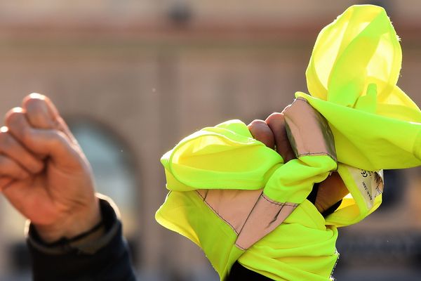 Un manifestant du mouvement des gilets jaunes. Photo d'illustration. 
